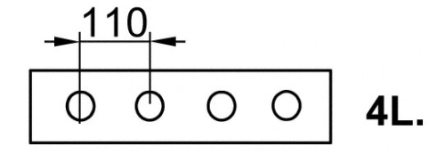 CNS-Schanksäule 3-4 leitig - 610 mm Breit (inkl. Fuß)-sRJMF1M-Schanksäule RJMF1-getraenkezapfanlagen.net