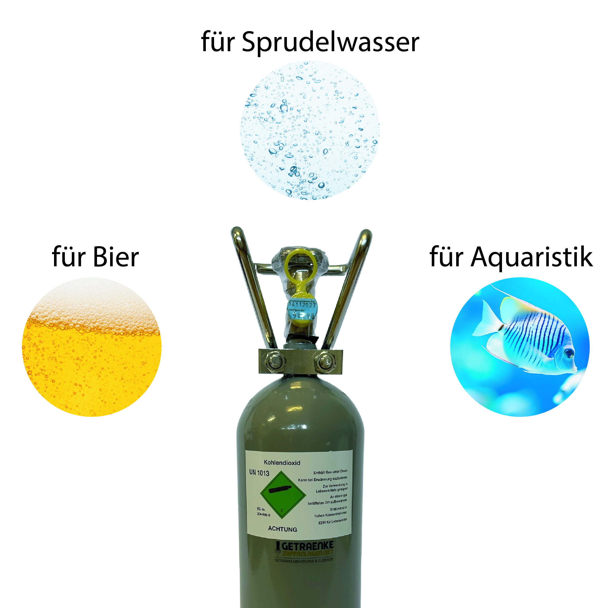 Køb en CO₂-flaske - Alt, hvad du behøver at vide om holdbarhed, brug og det rigtige valg til vandhaner, danskvand og akvarier