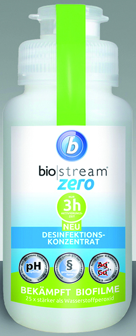 Bio Stream Desinfektion von Sprudel und Trinkwasseranlagen-250ZERO-Bio Stream Desinfektion von Sprudel und Trinkwasseranlagen-getraenkezapfanlagen.net