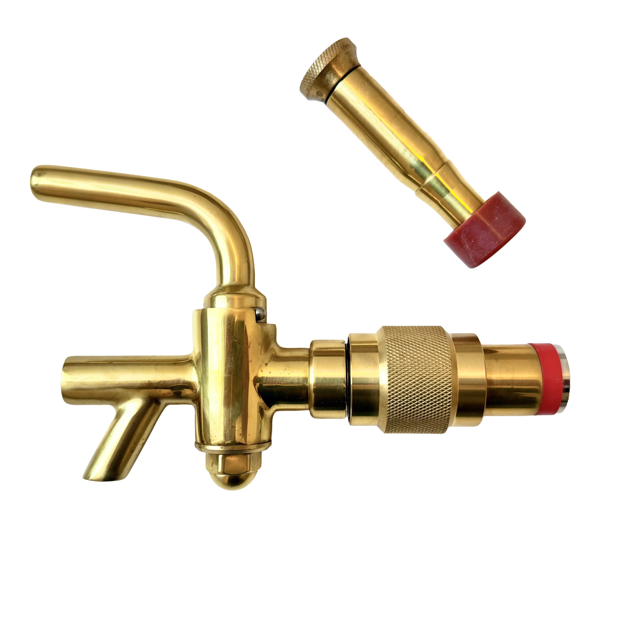 Ølhane-sæt i messing Ølhane-sæt i messing