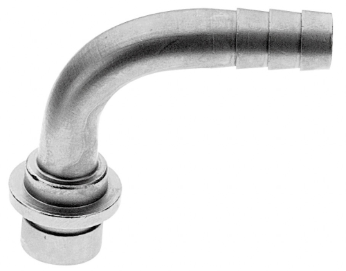 4 mm Bierschlauchtülle 90° gebogen aus Chromnickelstahl 1.4301 mit Bund und Ansatz für Einstich 14 x-P599-getraenkezapfanlagen.net 4 mm Bierschlauchtülle 90° gebogen aus Chromnickelstahl 1.4301 mit Bund und Ansatz für Einstich 14 x-P599--getraenkezapfanlagen.net