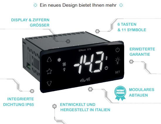 eliwell ID 971 Plus køleregulator eliwell ID 971 Plus køleregulator