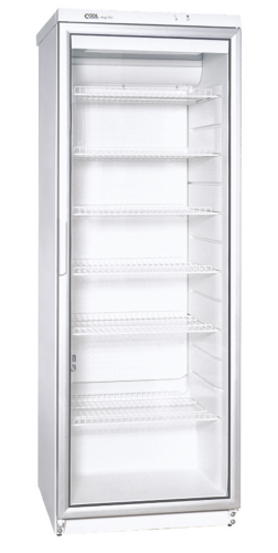 Køleskab med glasdør - CD 350 WEISS N med konvektionskøling