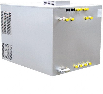 Vådkølingsenhed BN 500 4-linje, 500 liter/h kontinuerlig køling, isvandsproduktion, vandbadkøleenhed