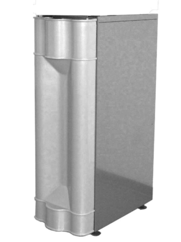 Underskabe (formindsket) til CT 30 Poseidon med magnetisk dørlukker, opbevaringskapacitet 112 liter, design
