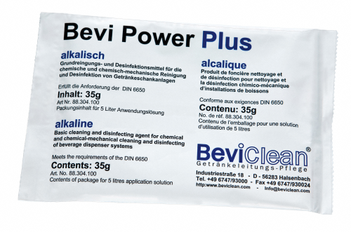 Bevi Power Plus Rengøring af drikkevarer